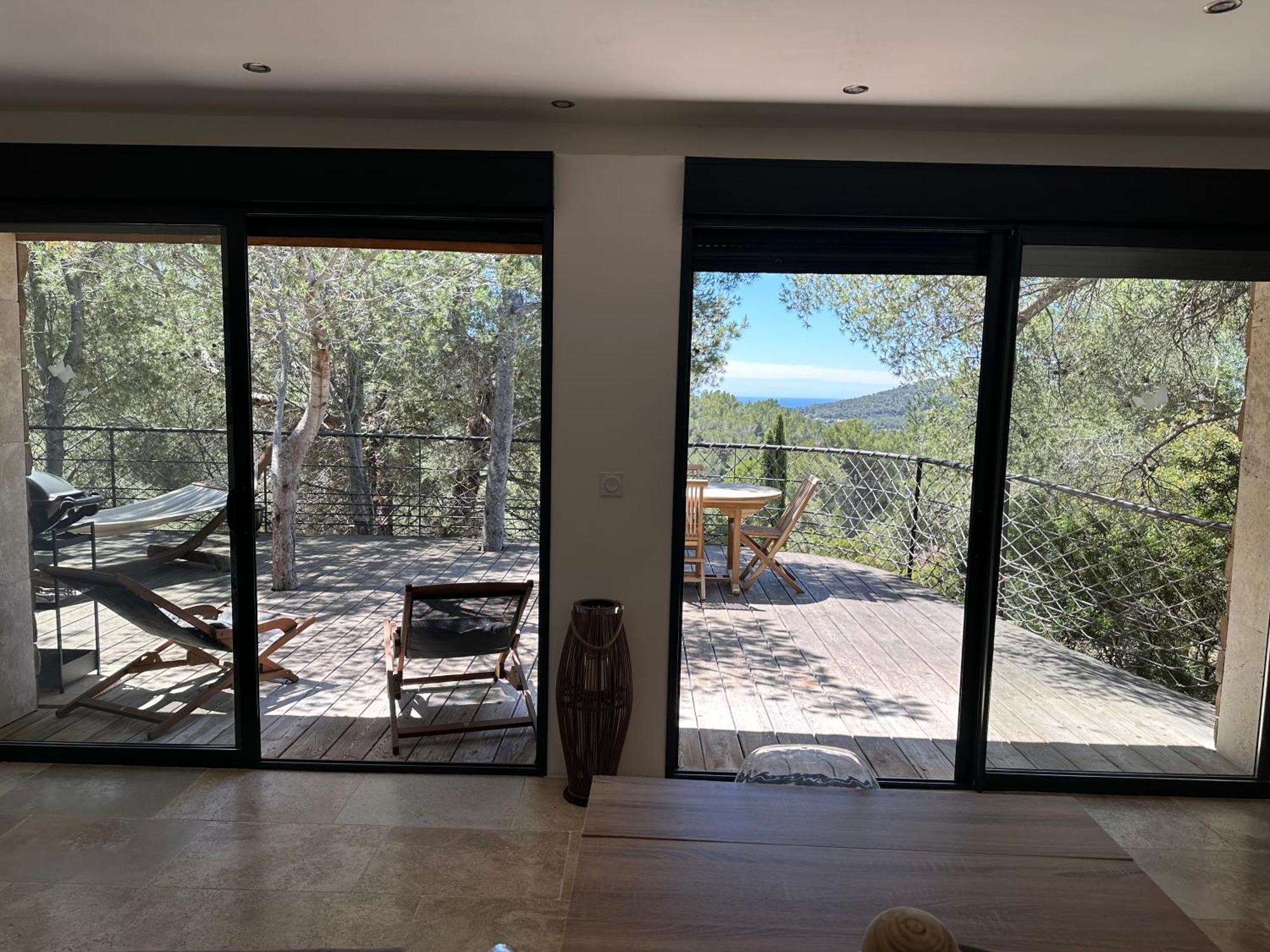 Lodge entre ciel et mer Saint-Cyr-sur-Mer Eksteriør billede